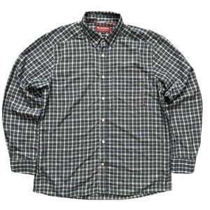 Simms Fishing Plaid Button Down Shirt Men’s XL Long Sleeve Outdoor Performance